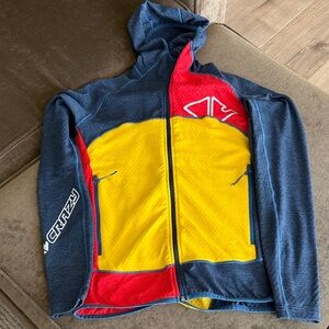 Crazy Navy and Red Lightweight Mountaineering Jacket